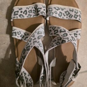 Leopard Print Women's Sandals